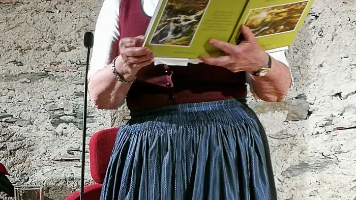 Irene Perchthaler lud am 23. November zur Präsentation ihres Buchs "Mein Ursprung".