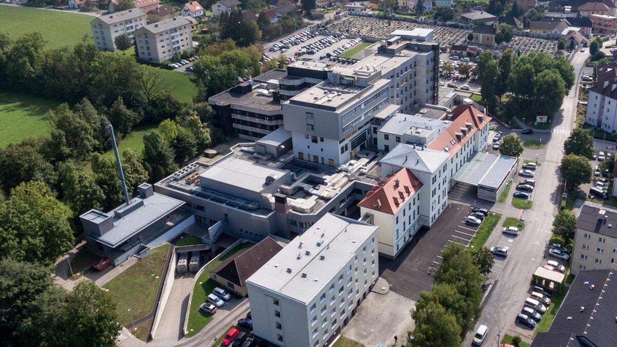 Das Landeskrankenhaus Kirchdorf in Oberösterreich.