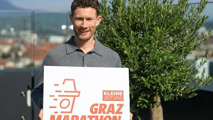 Florian Kainz wird am Sonntag den Halbmarathon laufen