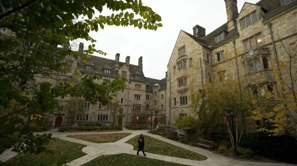Der Campus von Yale