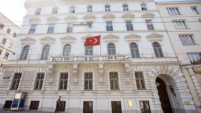 Die türkische Botschaft in Wien