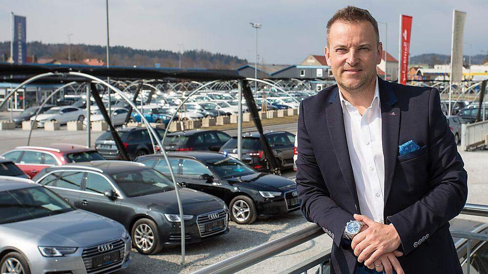 Herbert Seidl ist der größte Gebrauchtwagenhändler der Region