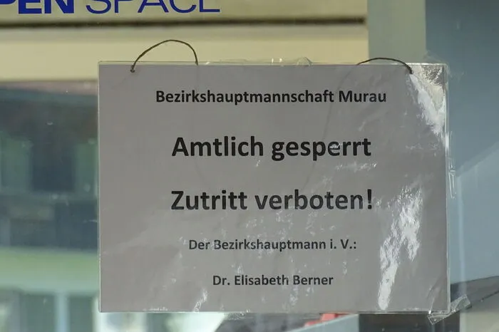 Nun musste das Lokal aber gesperrt werden.