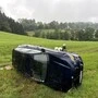 Bei einem Verkehrsunfall erlitt eine Person Verletzungen unbestimmten Grades
