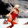 Pamela Anderson in ihrem unverkennbaren Badeanzug in der US-Serie Baywatch, die auch ORF-Sehern noch in Erinnerung sein dürfte