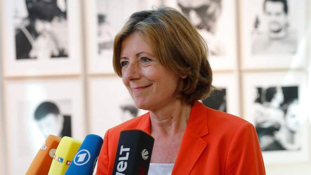 Seit 2013 Ministerpräsidentin in Rheinland-Pfalz: (Marie-Luise) Malu Dreyer 