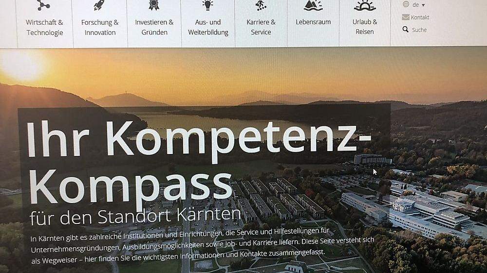 Die neue Homepage, die Kärnten unter einer Dachmarke vermarkten soll, ist online