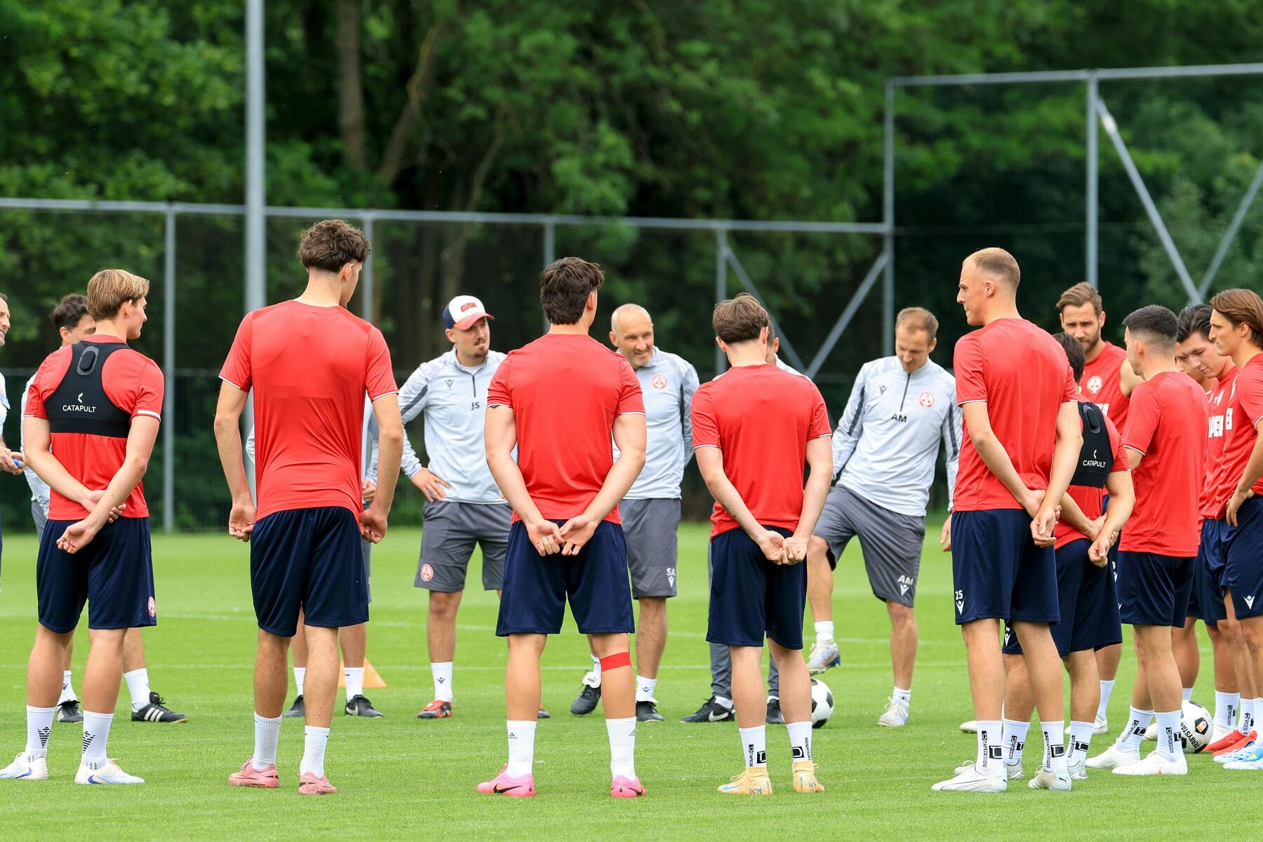 GAK: Der Geist des Klassenerhalts war beim Trainingsstart de