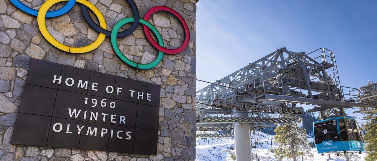 In Palisades Tahoe erinnert man sich noch an die 1960 ausgetragenen Winterspiele