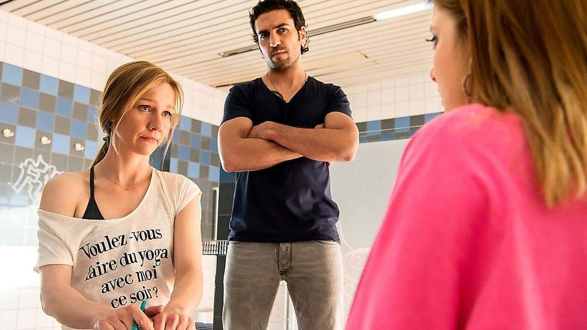 Chaos pur: Sandra Hüller und Elyas M'Barek in &quot;Fuck Ju Göhte 3&quot; 