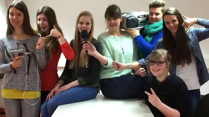 Selina Ranacher, Tatjana Brandner, Katharina Idl, Christina Angermann, Lisa Schwarzl, Kristina Brandstätter und Lara Rafaella Iglesias