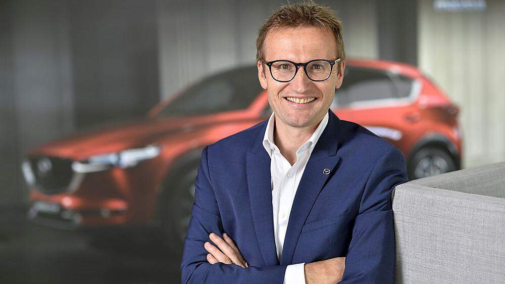 Der Kärntner Heimo Egger (45) ist Geschäftsführer von Mazda Österreich