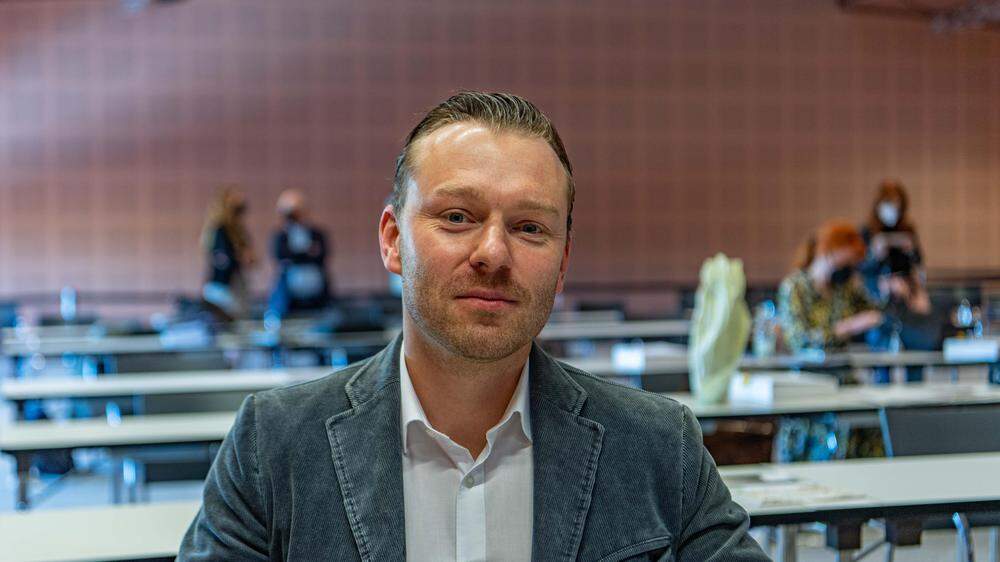 Michael Winter, früher FPÖ, sitzt jetzt für den KFG im Grazer Gemeinderat