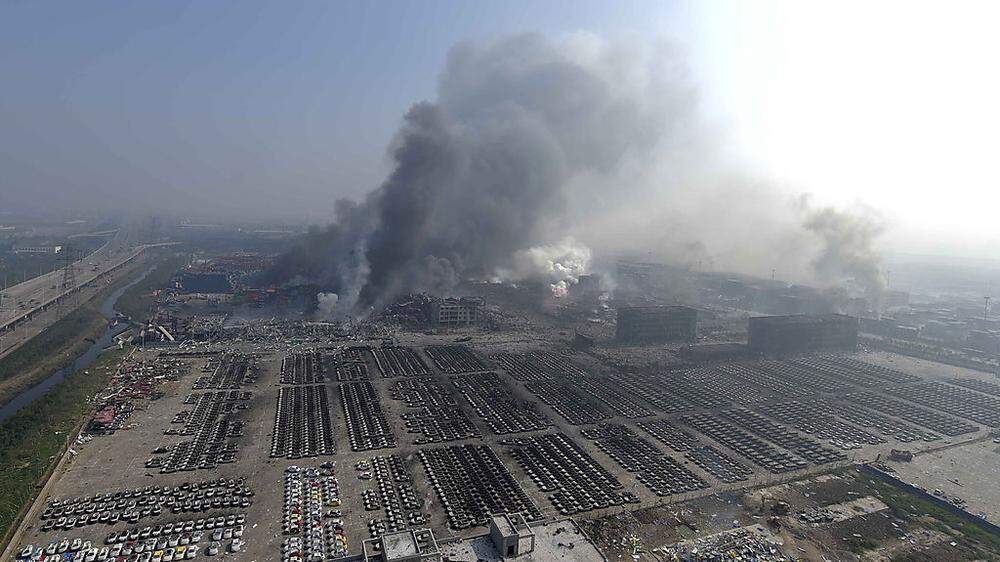 Chemieexplosion in Tianjin