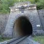 Portal des bestehenden alten Bosrucktunnels