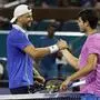 Carlos Alcaraz (rechts) konnte Grigor Dimitrow nur gratulieren