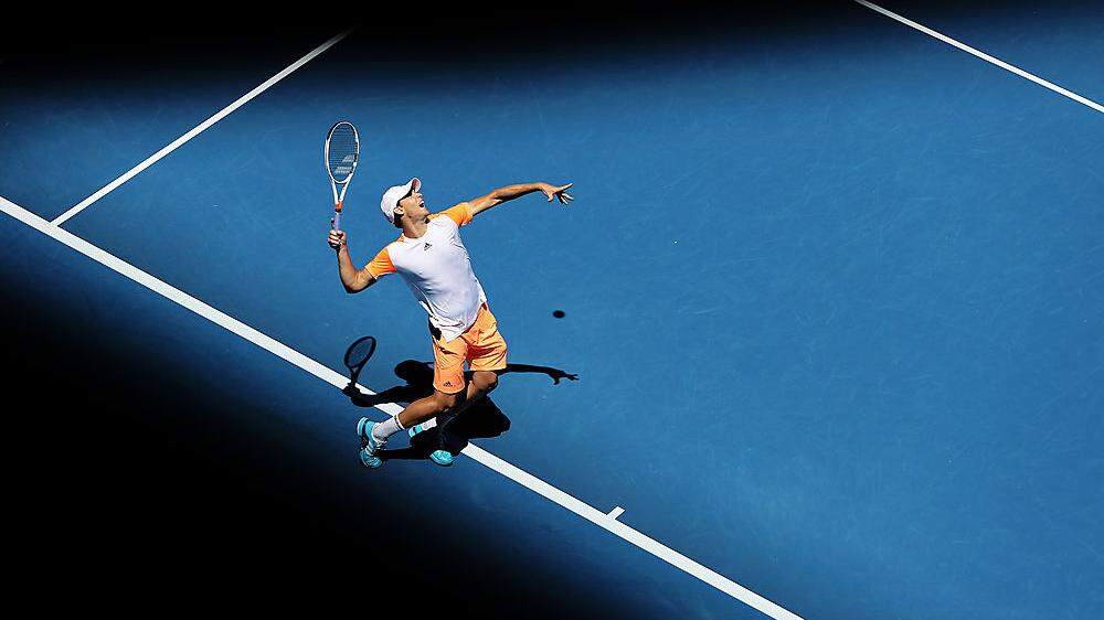 Dominic Thiem steht im Achtelfinale der Australian Open