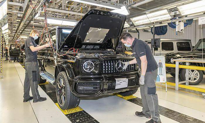 Der Mercedes G wird ab sofort wieder gefertigt