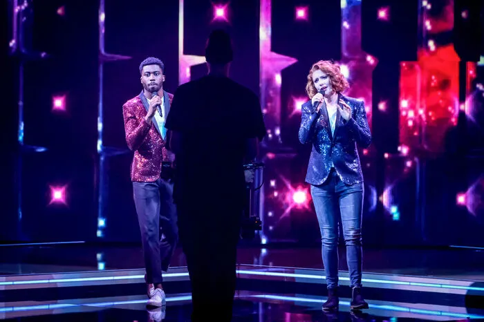 ... in Show 8 sang er mit Anna Heimrath das Duett "Anyway away from here" von Rag'n'Bone Man & Pink ...