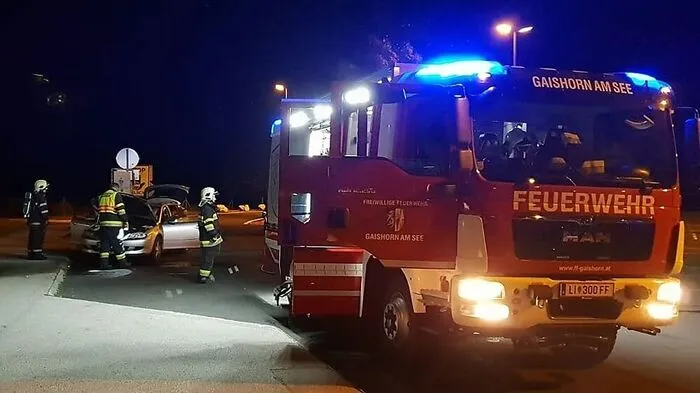 Die Feuerwehr im Einsatz