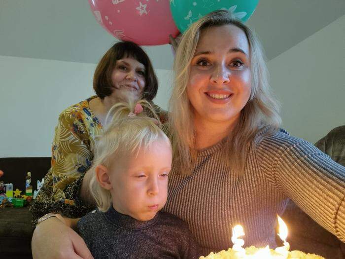 Ihren dritten Geburtstag feierte die kleine Valerie in Birkfeld
