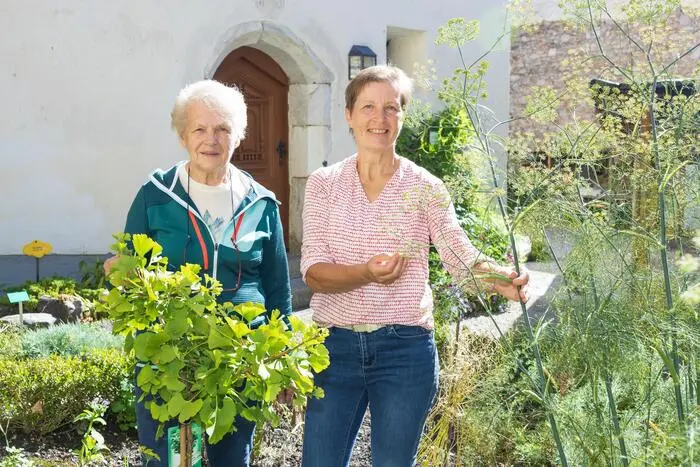 Martha Zach und Eva Huber in ihrem Element.