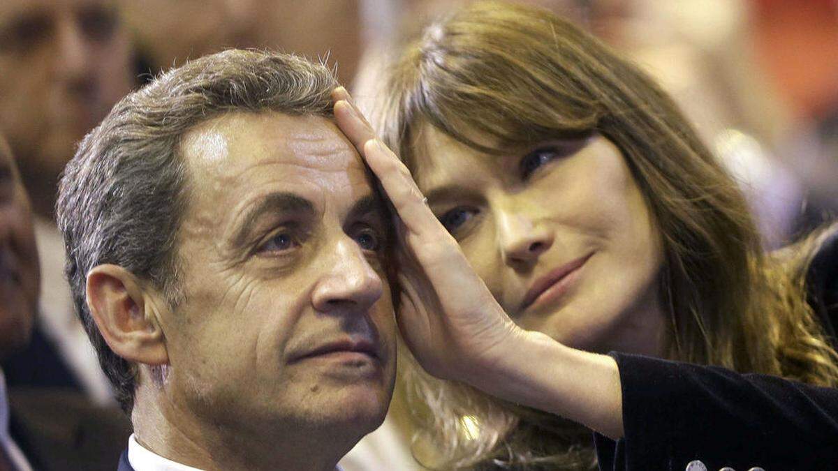 Sarkozy und Bruni 