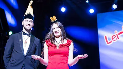 Die Hofnarren Andreas Ofner und Eva Mion