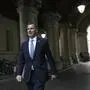 British Chancellor of the Exchequer Jeremy Hunt arrives for a cabinet meeting at Downing Street in London, Tuesday, Oct. 25, 2022. Former Treasury chief Rishi Sunak is set to become Britain's first prime minister of color after being chosen Monday to lead a governing Conservative Party desperate for a safe pair of hands to guide the country through economic and political turbulence. (AP Photo/Alastair Grant)