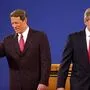 Al Gore und Geoge Bush