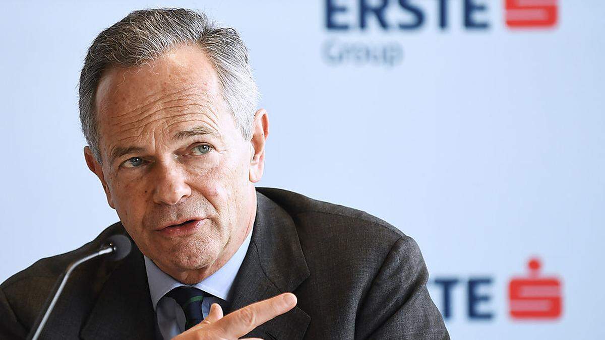 Andreas Treichl, Vorstandschef der Erste Group, ist &quot;Banker of the Year 2019&quot;