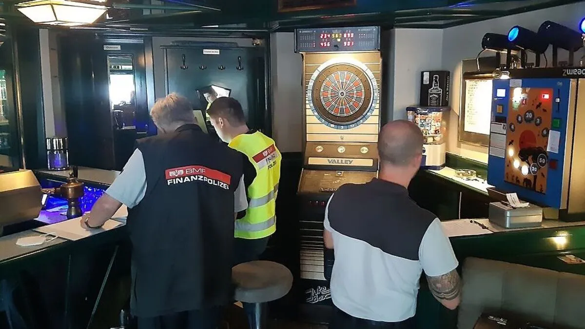 Razzia der Finanzpolizei