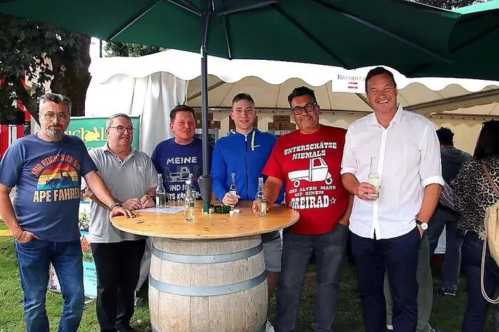 Bürgermeister und Landtagsabgeordneter Jochen Bocksruker und Stadtrat Andreas Albrecher freuten sich über den tollen Besuch. 