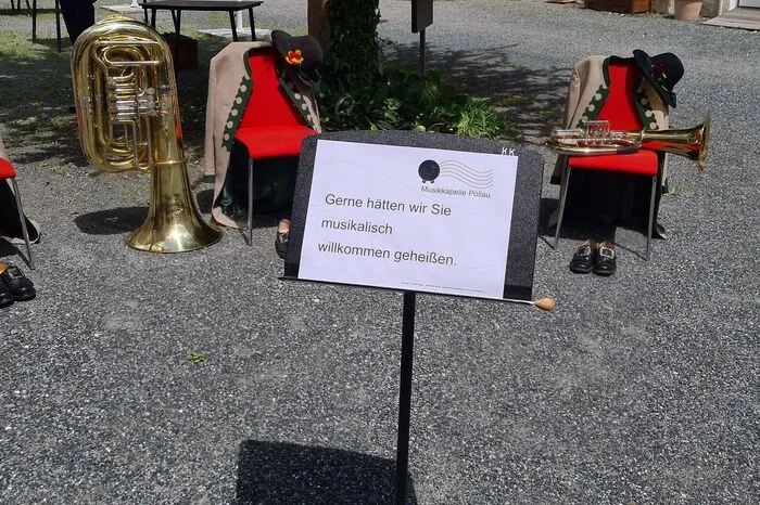Stille statt Blasmusik.