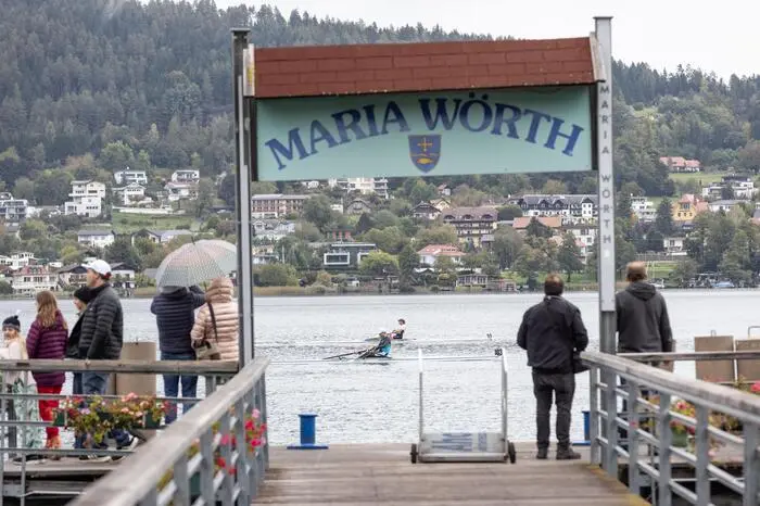Ruderregatta um die ROSE vom Wörthersee 16-km Skiffregatta von Velden nach Klagenfurt