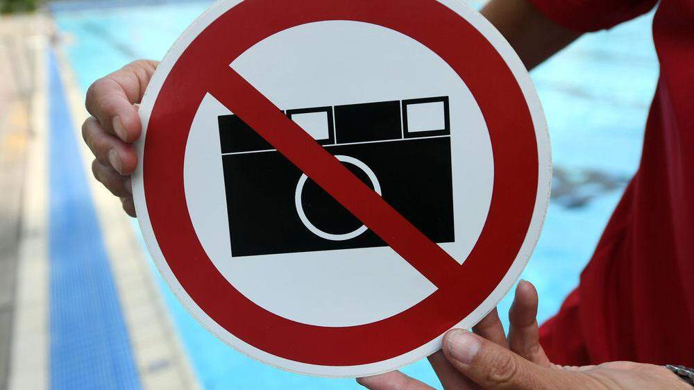 Fotografierverbot in Bädern zum Schutz der Privatsphäre