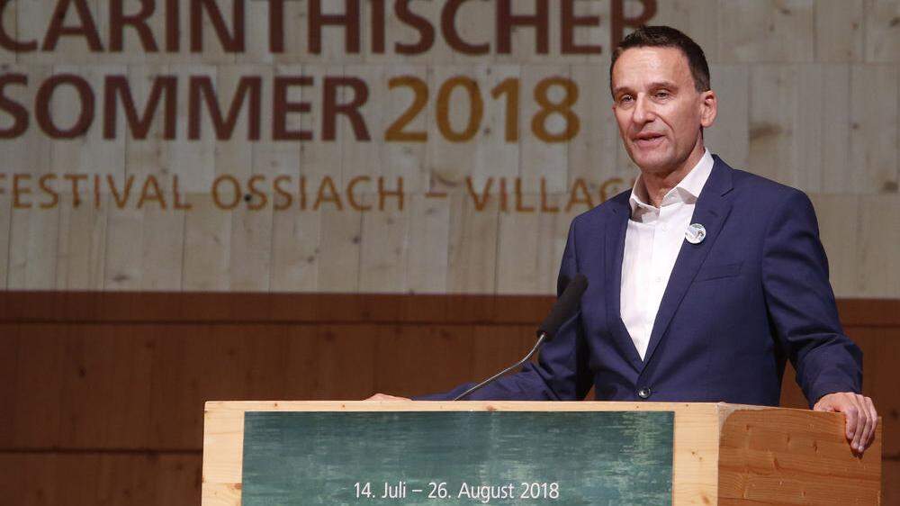 Intendant Holger Bleck verlegt sein Büro dauerhaft nach Villach