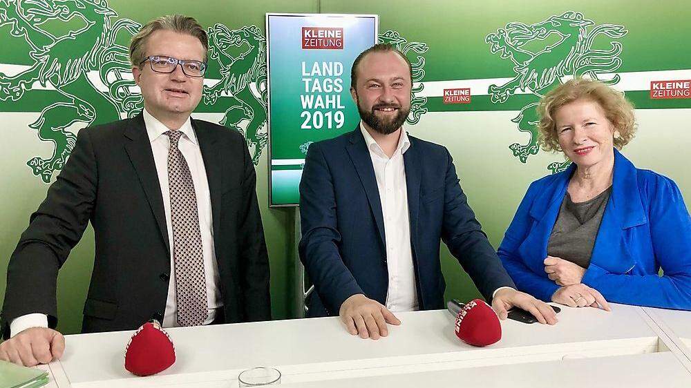 Christopher Drexler (ÖVP) und Max Lercher (SPÖ) diskutieren mit Claudia Gigler: Wie geht es weiter in der Steiermark?