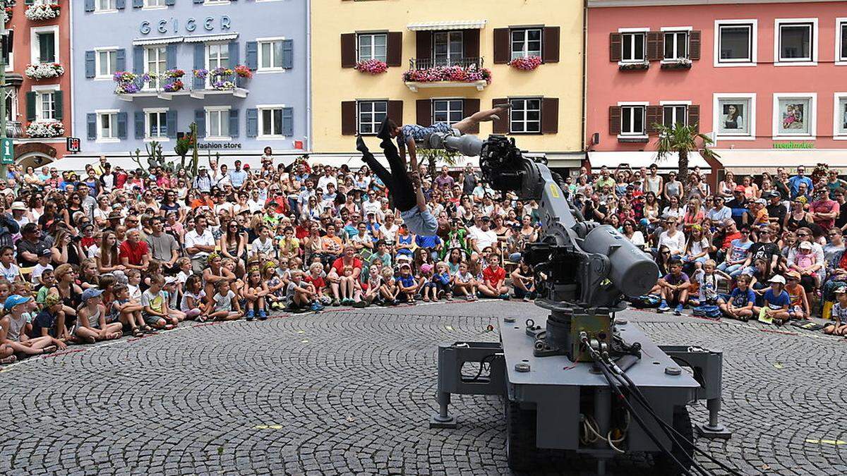 Bunt, schräg und einzigartig präsentiert sich Lienz in dieser Woche