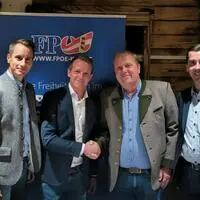 Von links: Michael Reiner, Ewald Mödritscher, Stefan Friesser und Josef Ofner