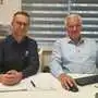 Ernst Igerc (rechts) mit Mitarbeiter Peter Grilliz
