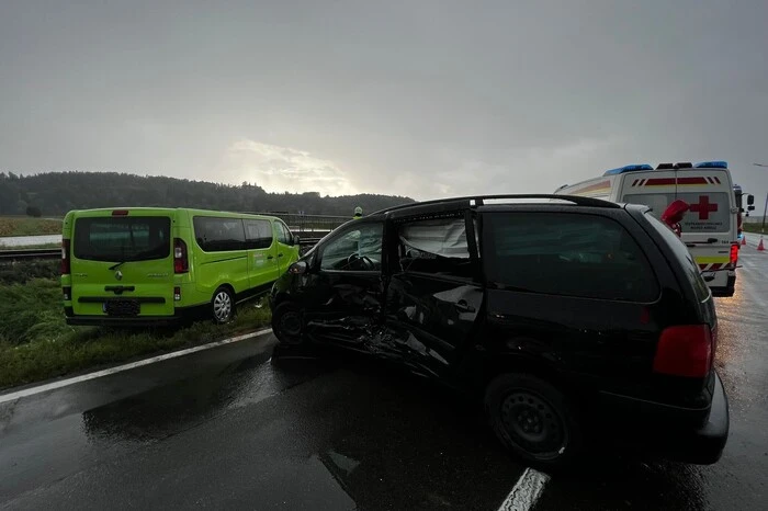 Wenig später wurde die FF St. Ruprecht/Raab erneut zu einem Verkehrsunfall gerufen.