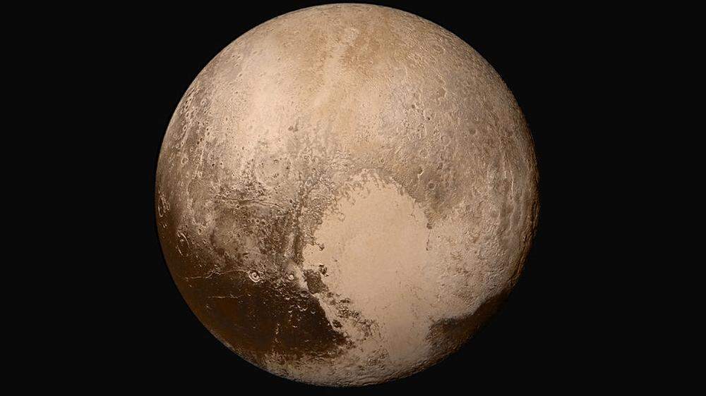 Pluto ist der größte bekannte sogenannte Zwergplanet
