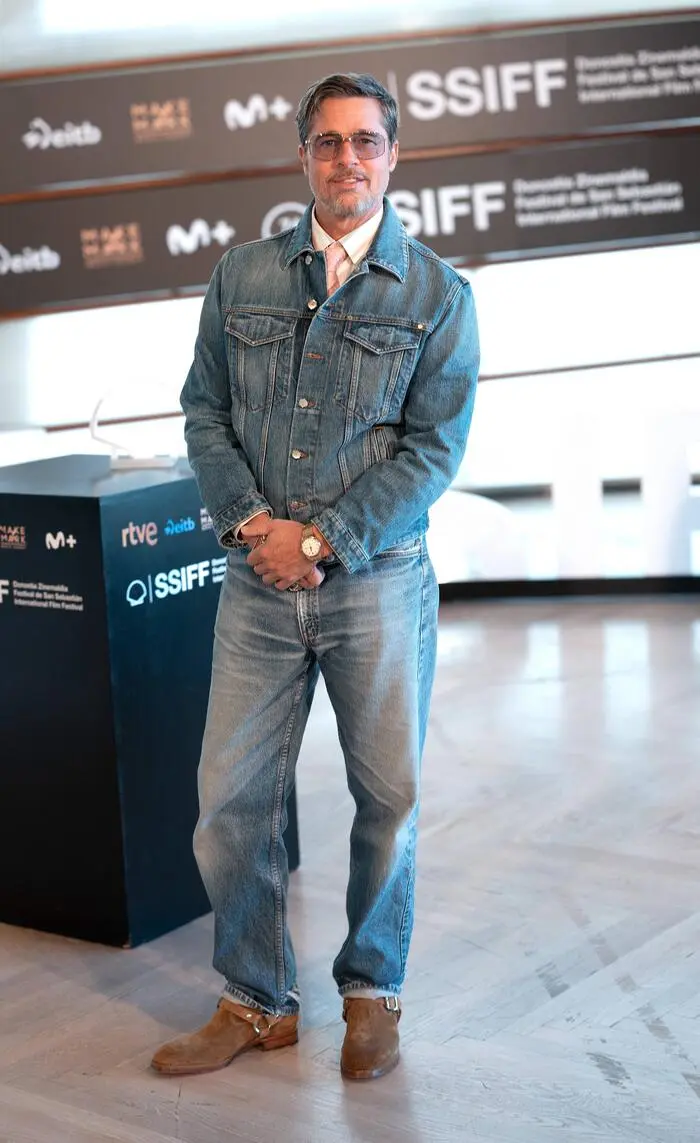 Denim: Brad Pitt