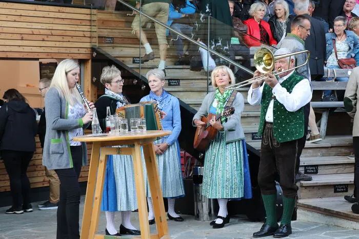 Es wurde auch fleißig musiziert.