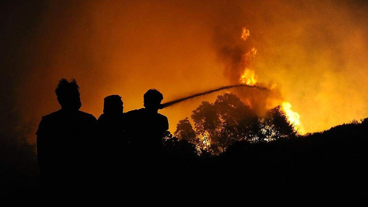 Die Feuerwehren sind im Dauereinsatz