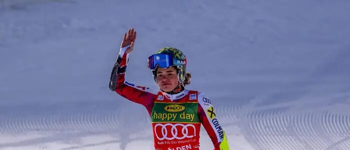 Julia Scheib schied in Sölden aus