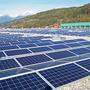 Photovoltaik-Anlagen sind in Kärnten nur wie hier auf dem Dach einer Lagerhalle gewünscht 