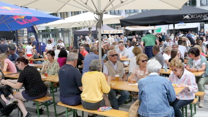 Da war am Samstagnachmittag einiges los im Zentrum von Althofen!
