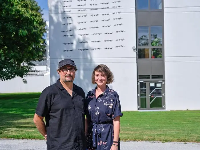 Niki Meixner und Alina Zeichen vom Unikum